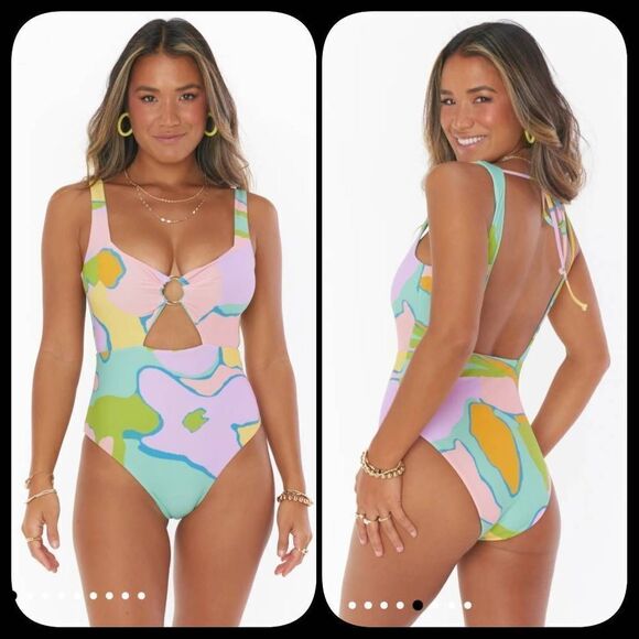 Show Me Your MuMu Other - NWOT Show Me Your MuMu Summer One Piece Reversable Swimsuit Size Small